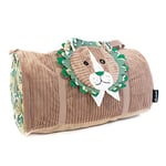 Les Déglingos - Sac Week-End Voyage - Jelekros le lion -Voyages,Bébé et Puériculture - Ideal Vacances pour fille et garçon - 48 CM - Beige