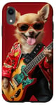 iPhone XR Chihuahua Dog lovers Rock music Cute pets Pet Fun Case