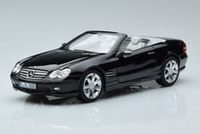 183840 Mercedes SL500 R230 Black Norev 1/18