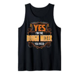 Retro Profession I'm The Dough Mixer Tank Top