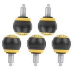 (Black And Yellow)5pcs 50x45mm Fitness Pop Pull Pin Knob Release Synthetic SG