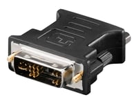 Goobay - Vga-Adapter - Hd-15 (Vga) (Hona) Till Dvi-A (Hane) - Tumskruvar