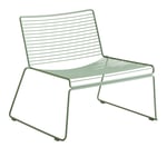 HAY - Hee Lounge Chair - Fall Green - Grön - Matstolar utomhus - Metall