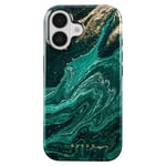 Burga Coque pour iPhone 16 Emerald Pool Antichoc Vert sapin