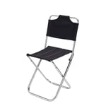 WYJW Confortable Chaise Pliante en Métal Compact Portable Ultra-Léger Pliant Chaises De Randonnée dans Un Sac De Transport pour Camping Plage De Pêche Pique-Nique en Plein Air BBQs pour Jardin en