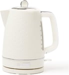 Haden Starbeck White Kettle - 1.7L Fast Boil, Quiet, Cordless Electric...