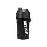 Nike Unisex Fuel Water Bottle (Black/Anthracite/White) - Black/Dark Grey - One Size