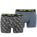 Puma Kalsonger 2P Men Formstrip Boxer Blå bomull X-Large Herr