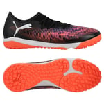 PUMA Future 8 Match Low Tt Unlimited - Svart/vit/glowing Red - Turf (Tf), storlek 47