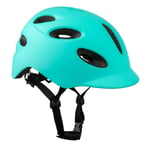 ANAN Casque de vélo, Casque de Cyclisme de la Ville avec Chargement de USB Amovible Taultight, Ultra-léger et Multiples évents, circonférence à la tête réglable,Blue 01,L