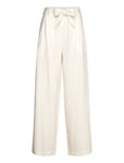 Tamaris Apparel Cognin Wide Linen Pants Kräm