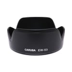 Caruba EW-53 Lens Hood -vastavalosuoja (Canon EW-53) - Musta