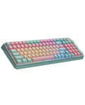 Cooler Master Peripherals MK770 clavier Universel USB + RF Wireless Bluetooth QWERTY Français Turquoise