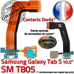 ORIGINAL Samsung Galaxy TAB-S T805 Connecteur de Charge Micro USB Chargeur Nappe