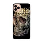 Coque Iphone 13 mort 24 Or noir dore