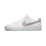 Nike Court Royale 2 Women's Shoe WHITE/PINK OXFORD-BLACK-TM ORANGE, storlek 42½