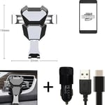 Car holder air vent mount for Samsung Galaxy S22+ cell phone mount