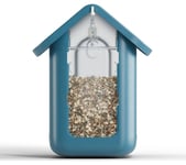 BIRD BUDDY Smart Camera Bird Feeder with Solar Roof - Blue, Blue