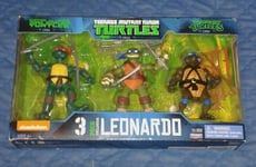 2014 *** LEO 3 PACK EXCLUSIVE (MIB) *** TEENAGE MUTANT NINJA TURTLES TMNT