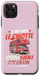 Coque pour iPhone 11 Pro Max Camping Car Couple Amoureux Humour Fête Saint Valentin