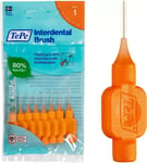 10 X TePe Interdental Brush (10 Packs of 8 Brushes) Orange Size 1 (m9)