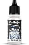 Vallejo Modell Färg 70.993 Vit Grå