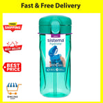 Sistema Hydrate Quick Flip Water Bottle | 520 ml | BPA Free Water Bottle with |