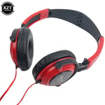 Nouveau Shini Mic filaire casque écouteur 3.5mm Super basse pliable casque de jeu stéréo PC musique casque