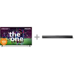 Philips The One PUS8808 75" 4K LED Ambilight Google TV + Fidelio FB1 7.1.2 Dolby Atmos Soundbar -tuotepaketti