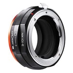 K&F Concept Bague d'adaptation Compatible avec Utiliser Objectifs Nikon G sur Appareils Photo Sony E (Nex) Nex M18105 NIK(G)-NEX Pro