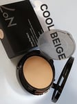 No7 Stay Perfect Compact Foundation Cool Beige Full Size 12g BOXED.