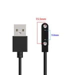 2 stift 4 stift Smartwatch Dock Laddare Adapter USB Laddningskabel sladd för vuxen/barn Smart Watch Tillbehör för power 9mm-15.5mm