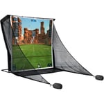 SimSpace Deluxe Practice Net + Impact Screen - 2.4 x 2.5m Projector Screen