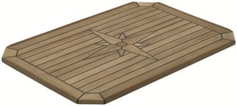 Bordsskiva Teak 38x60cm