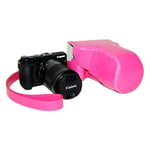Kameraväska för Canon EOS M3 Magenta/Rosa