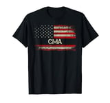 CMA - Vintage American Flag US Patriotic CMA T-Shirt