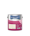 Johnstone's One Coat Matt Emulsion Paint - Antique Cream 2.5L