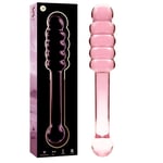 NEBULA SERIES BY IBIZA - MODEL 20_DILDO_BOROSILICATE GLASS_PINK 20.5 CM -O- 3 CM