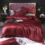 Bedding Set Duvet Covers Full Queen Size Comforter Set Duvet Cover Sets Silk Bedding Sets King Size Duvet Cover Double Grey Silk Bedding Sets Duvet Cover Sets King Size Full Satin Silk Soft Silky