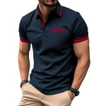 Polo Homme De Sport Golf Tennis Manche Courte Fit Grande Vêtements Masculin Wx7