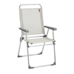 Lafuma Mobilier ALU Victoria Fauteuil, Batyline, Seigle II, 62 x 57 x 100 cm