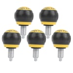 (Black And Yellow)5pcs 50x45mm Fitness Pop Pull Pin Knob Release Synthetic NA