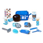 Melissa & Doug Barber Shop Pretend Play Set Shaving Toy, Toys for 3 year old Boy