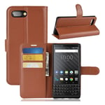 Classic BlackBerry KEY2 fodral - Brun