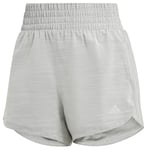 adidas Women's Pacer Training 3 Stripes Woven High Rise Short, XXS 5 inch