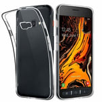 For Samsung Galaxy Xcover 4s Case Clear Silicone Ultra Slim Gel Cover 