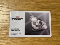 Tissot - Diamonds Certificat Tissot PR100 Quartz - pour Watches Montres