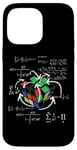 Coque pour iPhone 14 Pro Max Magic-Cube mathématique formule Dessin à la craie Cult Retro