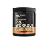 Optimum Nutrition Gold Standard Pre Workout Powder, Energy Drink with Creatine Monohydrate, Beta Alanine, Caffeine and Vitamin B Complex, Nutrition Supplement, Fruit Punch Flavour, 30 Servings, 330 g