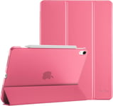 Procase Coque Pour Ipad Air 11 Pouces (M2) 2024, Air 5¿¿Me 2022, Ipad Air 4¿¿Me 2020 10.9 Pouces, ¿¿Tui De Protection Anti-Chute, Rabat Magn¿¿Tique Stable -Rouge Past¿¿Que